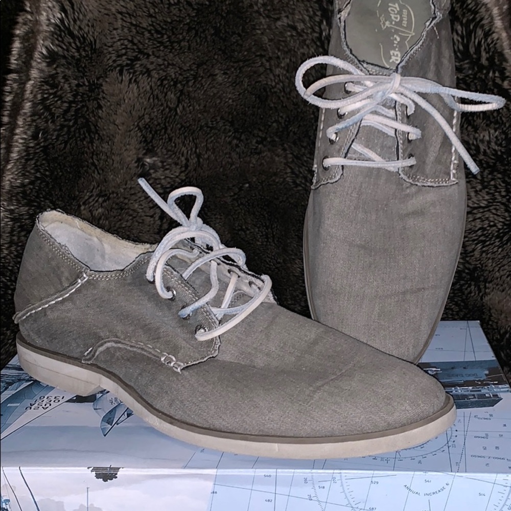 Sperry Top-Sider Canvas Oxford Olive